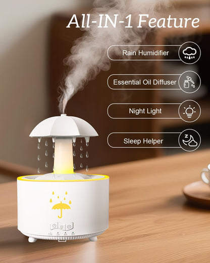 Aesthetic 2-in-1 Humidifier Oil Diffuser