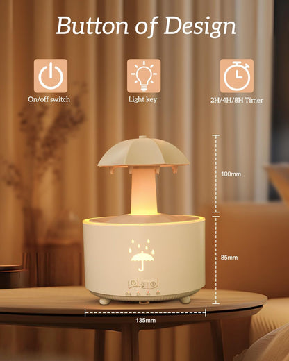 Aesthetic 2-in-1 Humidifier Oil Diffuser